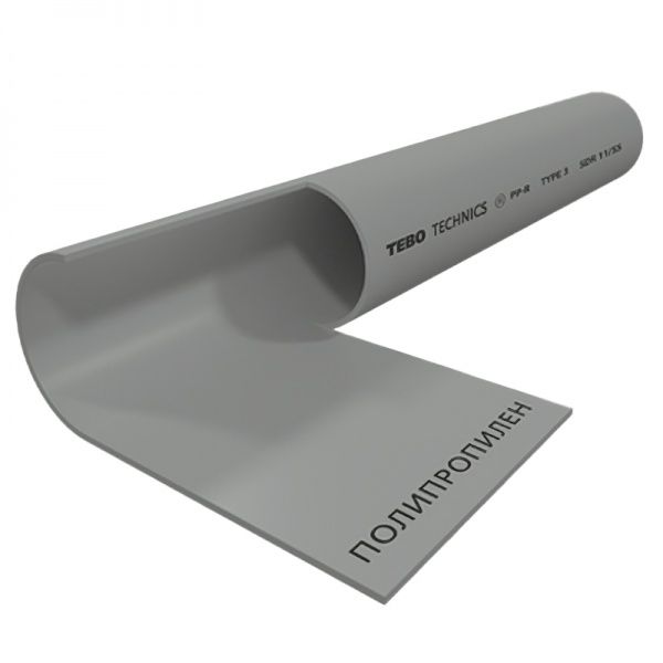 Труба PPRC 20 PN20   (сер.) Тebo (4/100)