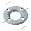 Фланец Ду 40 Р-10/16 (свободный, под ПЭ, РР трубу Дн50) штампованный, оцинкованный