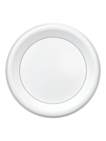 Анемостат пластиковый 150, Dн-202мм, белый, со стопорным кольцом