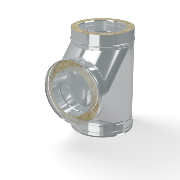 Сэндвич-тройник 90° Ф250 (430/0,5)х350 (430/0,5)