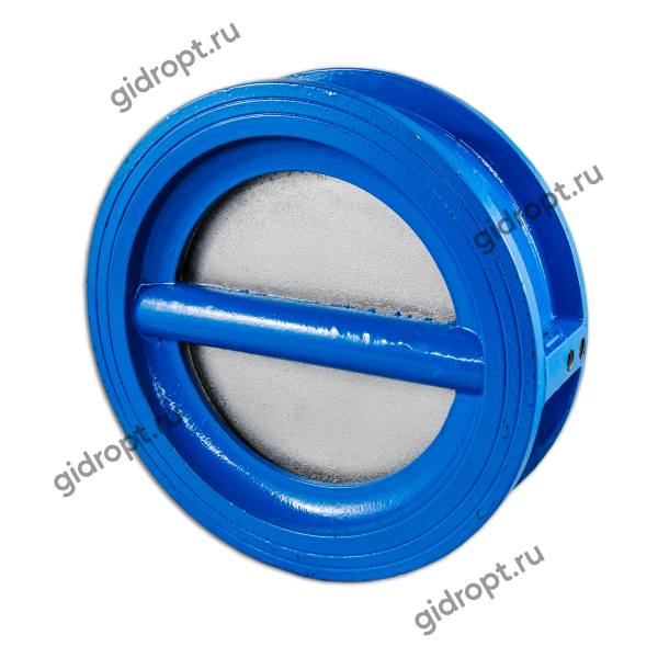 Клапан обратный двухдисковый Ду 300 Р-16 t-120оС, межфланцевый