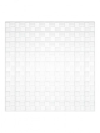 Решетка потолочная пл. 595х595х12мм, белая