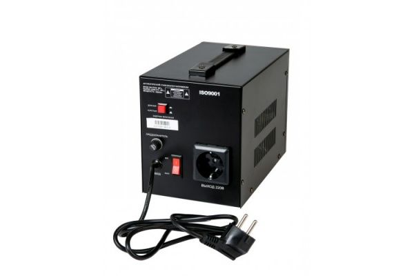Стабилизатор напряжения СТАБУР СНР1000W (1000 Вт, 220В) переносной