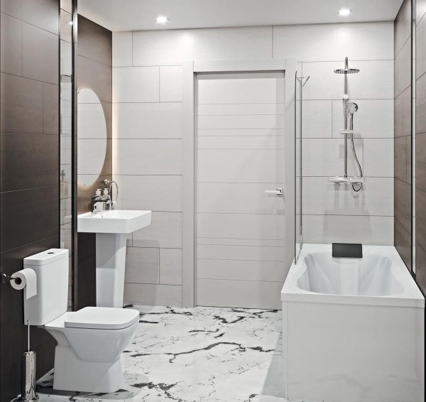 Умывальник "Нео-55" с переливом, без комплекта, 1 отверстие, белый