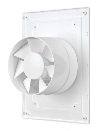 Вентилятор D-125мм, 183х253мм, C 5S (настенный вытяжной с сеткой 183 м3/ч, 16 Вт, 220В, 36 дБ)