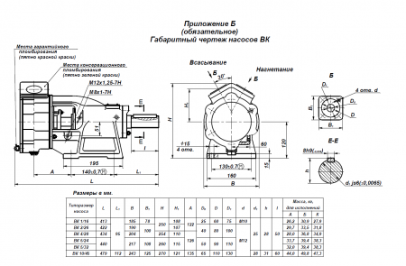 Насос ВКС 10/45А, на раме (22х1500)