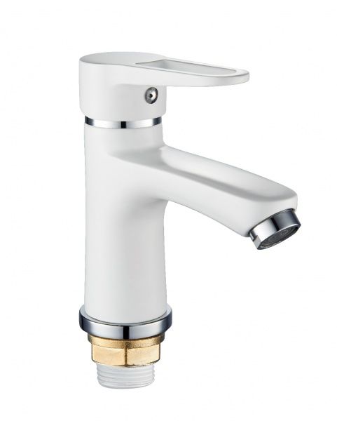 Смеситель РМС для умыв. белый однор. г. SL77W-001F