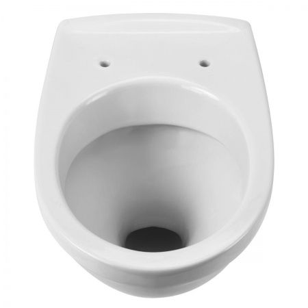 Унитаз подвесной "Бореаль" АНТИВСПЛЕСК, белый, сиденье дюропласт (тонкое), микролифт