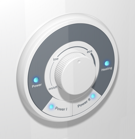 Водонагреватель емкостный THERMEX Ceramik 50 V (плоский бак, биостеклофарфор, 0,7/1,3/2,0 кВт)