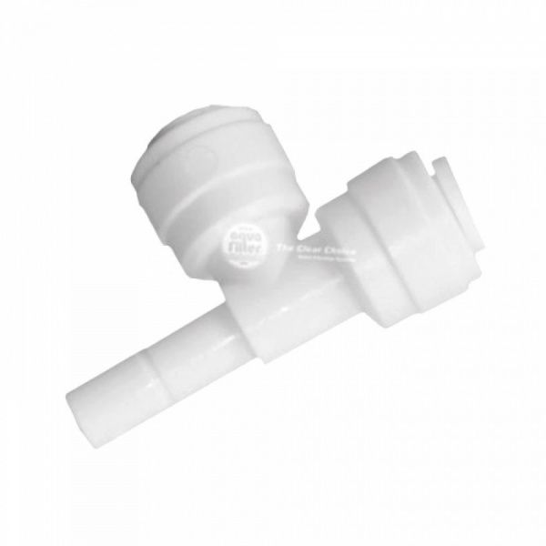 Фитинг тройник Т1/4"-Т1/4"-трубка 1/4"