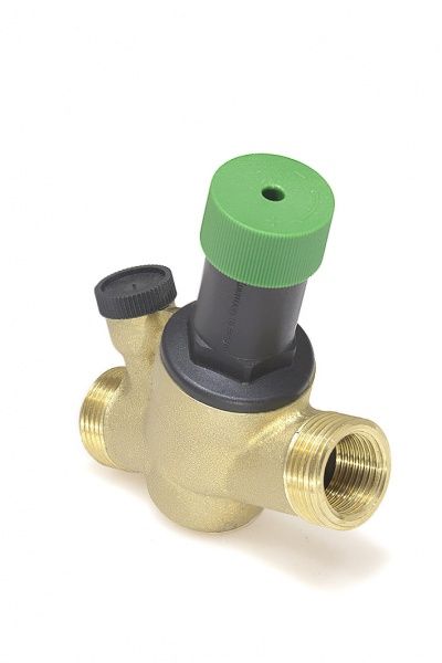 Регулятор давления TIM 1,5-6 Bar (1/2"ВР либо 3/4"НР) "после себя" под манометр 1/4"