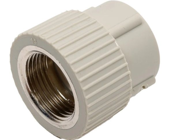 Муфта PPRC ВР 32х3/4"   (серый) FD  (25/100)