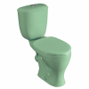 Унитаз "Воротынский" АНТИВСП., зеленый, 1 кн.арм., косой выпуск, нижн.подв., сид.полипр.