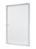 Дверца пластиковая АБС 418х618 (396х596) белая с фланцем, ручка