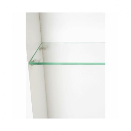 Зеркало "Вега 70" 700х150х700, со шкафчиком СПРАВА, с подстветкой