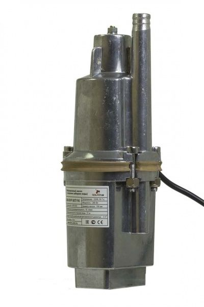 Насос вибрационный 280Вт (280Вт, Hmax=72м, длина кабеля: 10м, Qmax=18л/м, нижний забор)