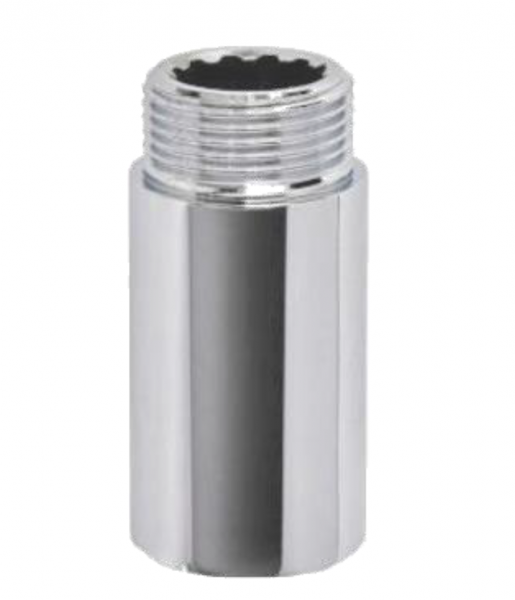Удлинитель хромированный Ду 20х50 мм (круглый)