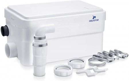 Канализационная насосная станция AM-STP-250 (250 Вт, Qмакс - 66 л/мин; Нмакс - 5 м)