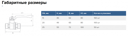 Кран ГАЗ 11б27п Ду 15 резьба/резьба "рычаг"   (серия - ГОСТ)