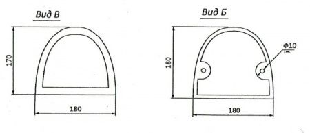 Пьедестал к умывальнику "Антей"