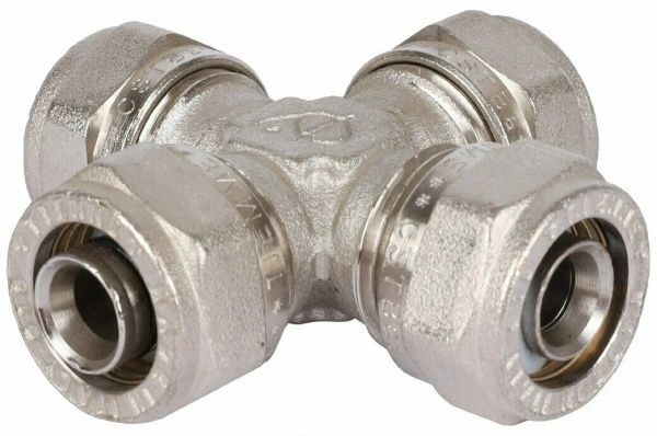 Крестовина 20х20х20х20 (металлопластик)