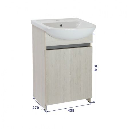 Тумба "Бора-бора" под умывывальник "Браво 50" (Лобня)