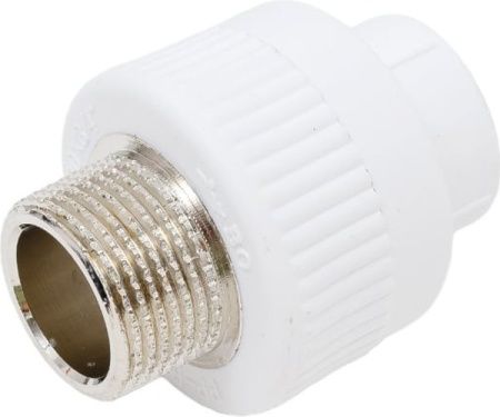 Муфта PPRC НР 20х1/2" (бел.) FD  (50/200)