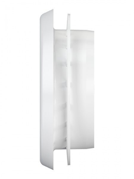 Анемостат пластиковый 150, Dн-202мм, белый, со стопорным кольцом