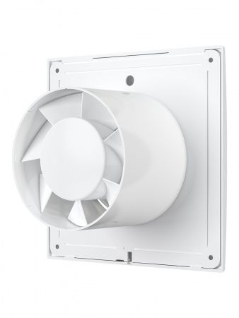 Вентилятор D-100мм, 160х160мм, D 4 (настенный вытяжной 90 м3/ч, 14 Вт, 220В, 35 дБ)