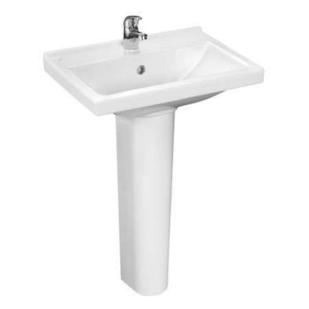 Пьедестал к умывальнику "Визит", "Прайм" белый