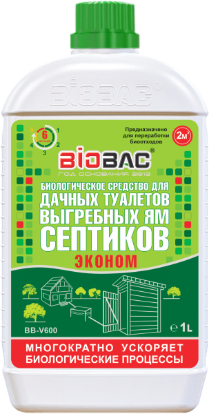 БС для дачных туалетов 1л