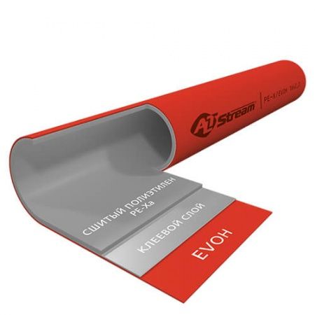 Труба для напольного отопления PE-Хa/EVOH 16х2.0 красная ALTSTREAM (бухта 200м)