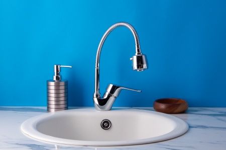 Смеситель BOOU для кух. однор.,гибк.изл.B8282-10F-SE025