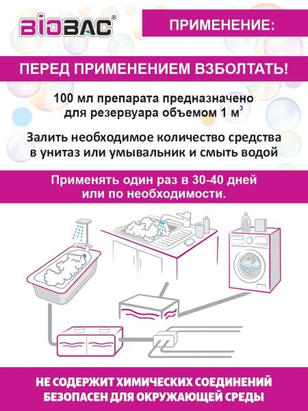 БС расщепитель мыла и моющих средств 1л