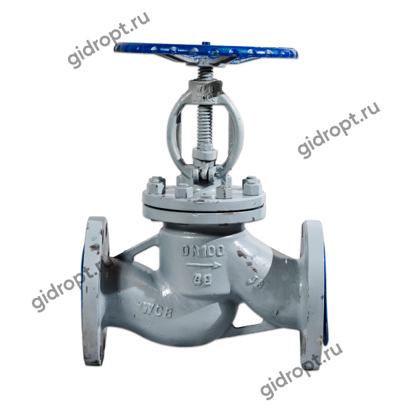 Вентиль 15с22нж Ду 100