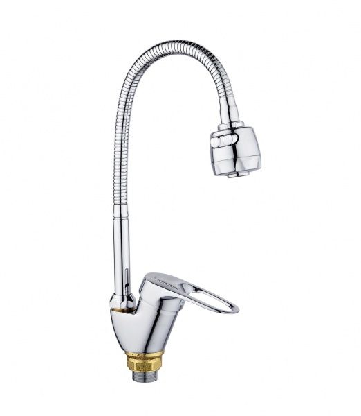 Смеситель РМС для кух. однор., гибк.изл. SL55-016F