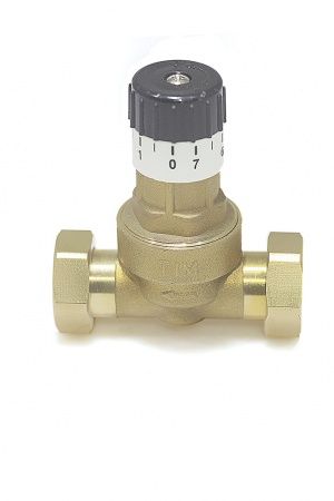 Регулятор давления TIM 3/4" "до себя" (перепускной, байпасный клапан)