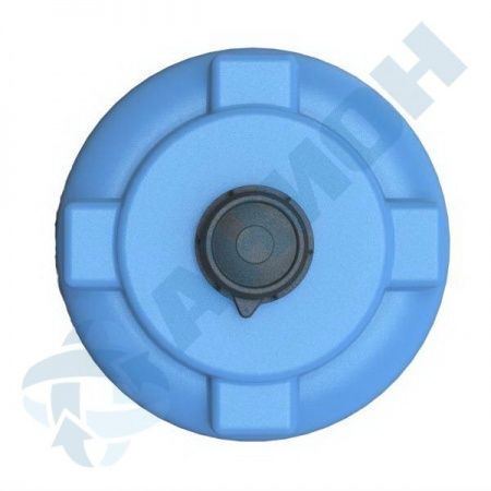 Емкость ПЭ цилиндрическая синего цвета 560л (560ВК)