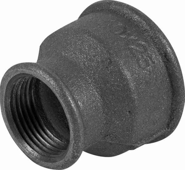 Муфта чугунная без покрытия переходная Ду 50х25