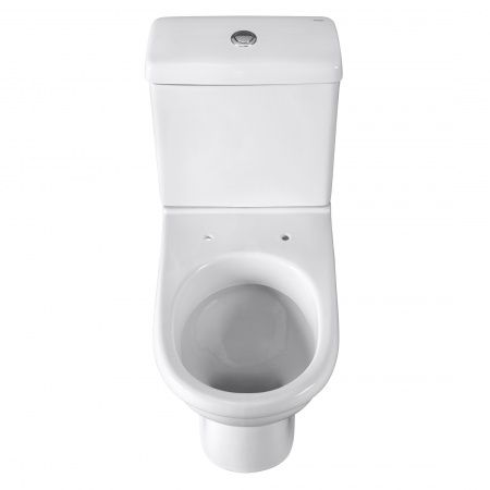 Унитаз "Визит" АНТИВСПЛЕСК, белый, 1 кн.арм., косой выпуск, нижн.подв., сид.полипр.