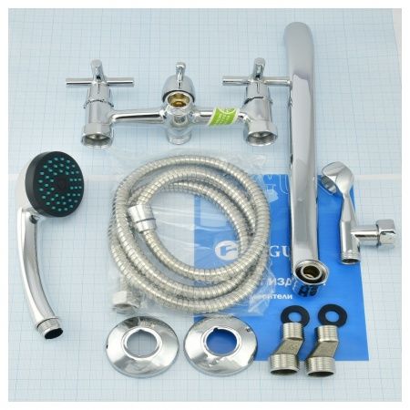 Смеситель для ван. двур., длин. S изл. JGN