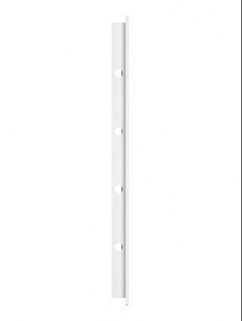 Дверца пластиковая АБС 318х418 (296х396) белая с фланцем, ручка