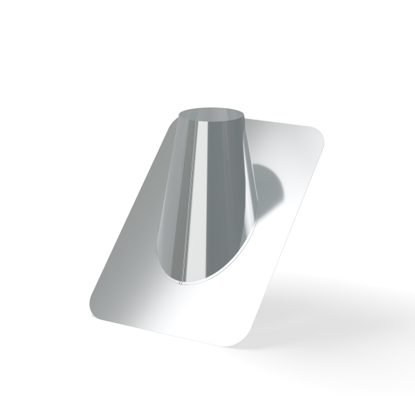 Крышная разделка угловая 30-45°, нерж. Ф 300 мм. (430/0,5 мм.)