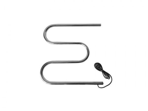 Электрический полотенцесушитель "Электро-8" М-образный, 600*600мм (55 Вт) с крепежом