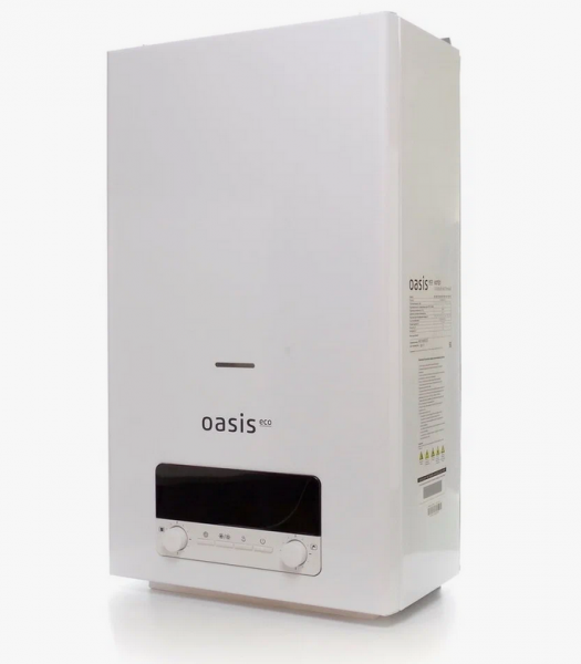 Котел газовый настенный Oasis Eco BE-26 (двухконтурный, 26 кВт, закрытая камера)