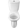 Унитаз Анимо с бачком, белый, 1 кн.арм., выпуск в пол, нижн.подв., сиденье полипропилен