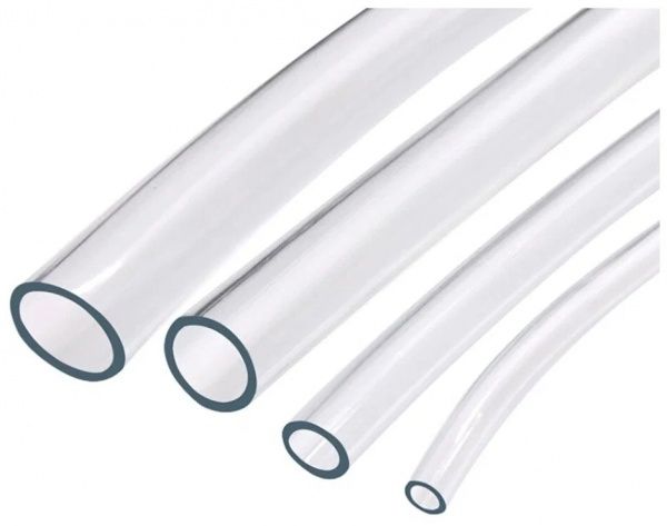 Трубка (шланг) прозрачная пищевая 14*17 мм (бухта 50м)