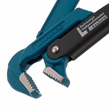 Ключ трубный рычажный тип-L №1, цельнокованый, CrV