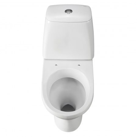 Унитаз "Соната" белый, 1 кн.арм., косой выпуск, нижн.подв., сид.полипр.