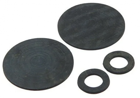 Набор прокладок для смесителя "Сантехник №3" (по 2 шт - 1/2"; 3/4"; 1"; 1 1/4"; 1 1/2")